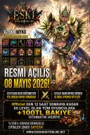 EskiKnightOnline v25xMyko Server Ön Kayıt Olan Herkese Ful Puss Starter Paket Hediye 08 Mayıs 22:00!
